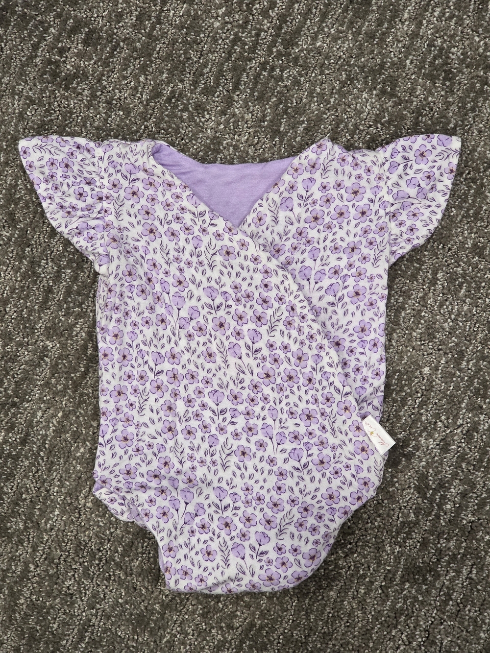 Flutter Sleeve Winged Bodysuit